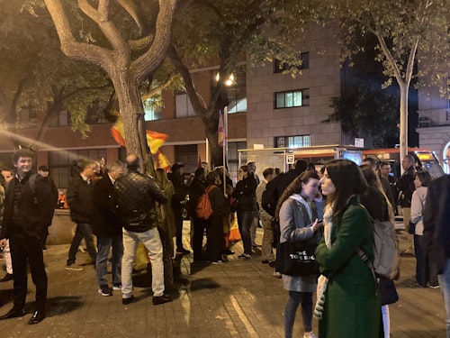 Manifestación en Ferraz hoy en protesta por la ley de amnistía y el pacto PSOE - Junts para la investidura de Pedro Sánchez: última hora y reacciones al acuerdo