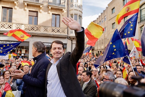 Manifestación contra la amnistía, en directo: última hora de las protestas en Madrid, Sol y Ferraz, y el resto de capitales de provincias de España hoy