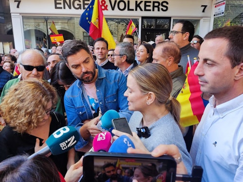 Manifestación contra la amnistía, en directo: última hora de las protestas en Madrid, Sol y Ferraz, y el resto de capitales de provincias de España hoy