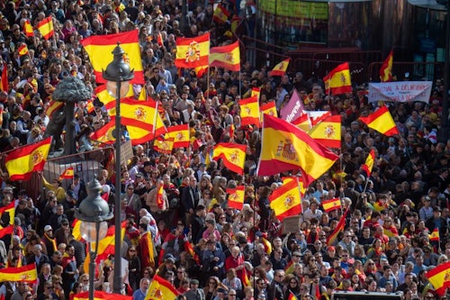 Manifestación contra la amnistía, en directo: última hora de las protestas en Madrid, Sol y Ferraz, y el resto de capitales de provincias de España hoy