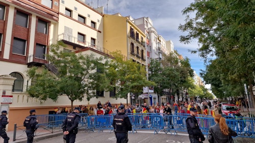 Manifestación contra la amnistía, en directo: última hora de las protestas en Madrid, Sol y Ferraz, y el resto de capitales de provincias de España hoy