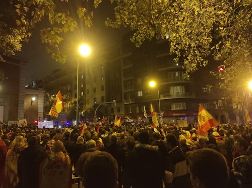 Formación de Gobierno de Pedro Sánchez, en directo: manifestación y reacciones a la investidura y última hora de la toma de posesión hoy