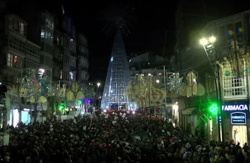 Luces de Navidad en Vigo, en directo: encendido, horario, calles iluminadas y últimas noticias de la inauguración hoy