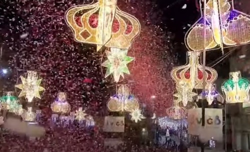 Así Ha Sido El Encendido De Las Luces De Navidad En Vigo Que Se Prepare El Alcalde De Nueva York 6838