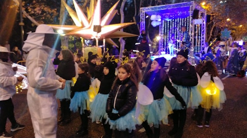 Los Reyes Magos cierran su multitudinaria visita a Valladolid