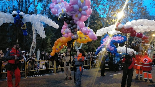 Los Reyes Magos cierran su multitudinaria visita a Valladolid