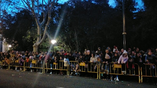 Los Reyes Magos cierran su multitudinaria visita a Valladolid