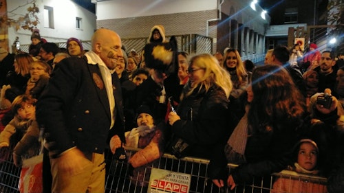 Los Reyes Magos cierran su multitudinaria visita a Valladolid