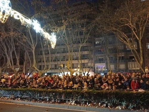 Los Reyes Magos cierran su multitudinaria visita a Valladolid