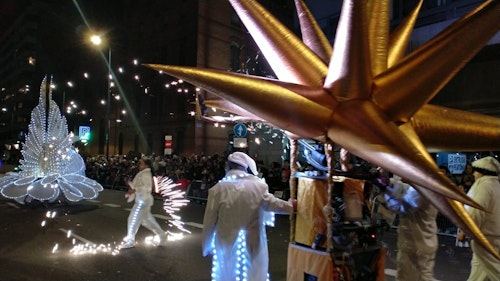 Los Reyes Magos cierran su multitudinaria visita a Valladolid