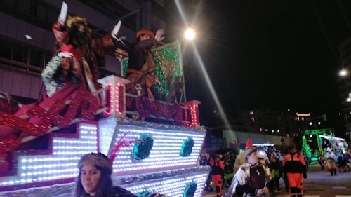 Los Reyes Magos cierran su multitudinaria visita a Valladolid