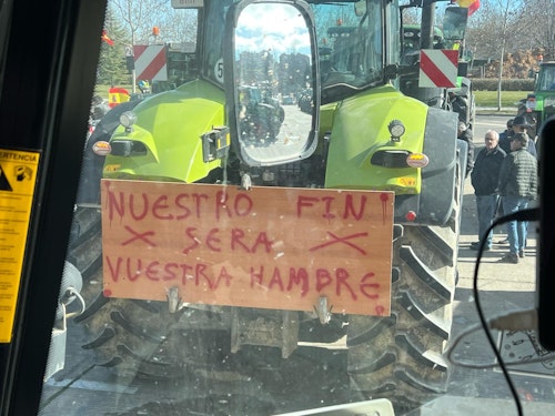 Así te hemos contado el directo de la tractorada