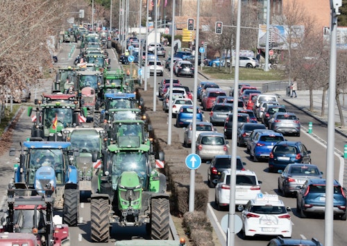 Así te hemos contado el directo de la tractorada