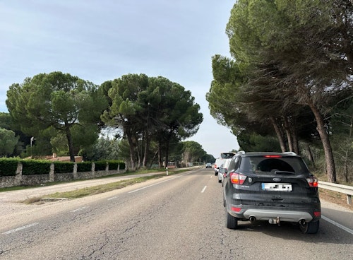 Así te hemos contado la tractorada de este lunes, que ha provocado atascos en la avenida de Zamora