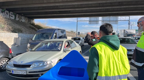 Así hemos contado la tractorada de este martes en Granada