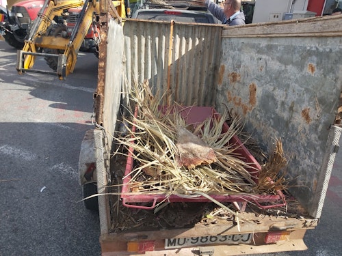 Protesta de tractores en Murcia, en directo | Los agricultores se retiran de la ciudad pero siguen en el Puerto de la Cadena