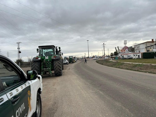 Así le hemos contado en directo la segunda jornada de protestas de los agricultores en Salamanca