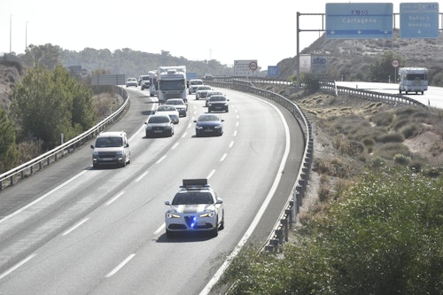 Directo | Los tractores abandonan el Puerto de la Cadena y la MU-30