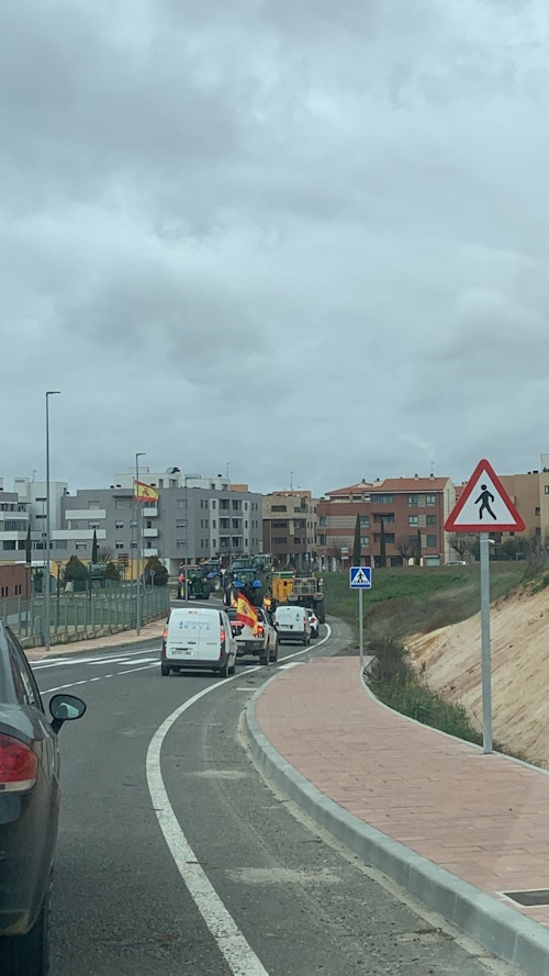Así le hemos contado en directo la segunda jornada de protestas de los agricultores en Salamanca