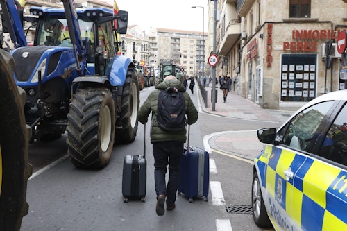 Así te hemos contado la manifestación de los agricultores y ganaderos de este jueves