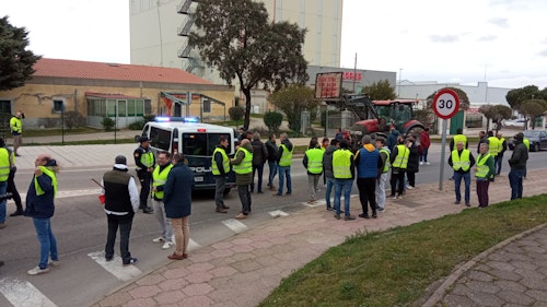 Así te hemos contado la manifestación de los agricultores y ganaderos de este jueves