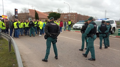 Así te hemos contado la manifestación de los agricultores y ganaderos de este jueves