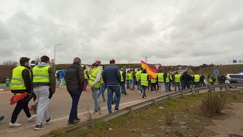 Así te hemos contado la manifestación de los agricultores y ganaderos de este jueves