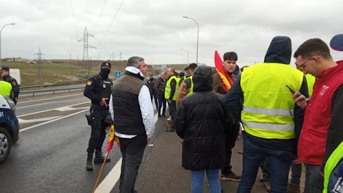 Así te hemos contado la manifestación de los agricultores y ganaderos de este jueves