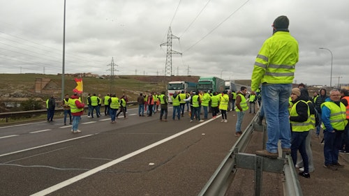 Así te hemos contado la manifestación de los agricultores y ganaderos de este jueves