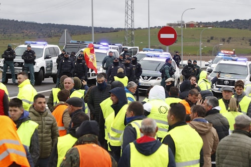 Así te hemos contado la manifestación de los agricultores y ganaderos de este jueves