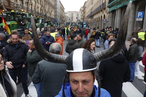Así te hemos contado la manifestación de los agricultores y ganaderos de este jueves