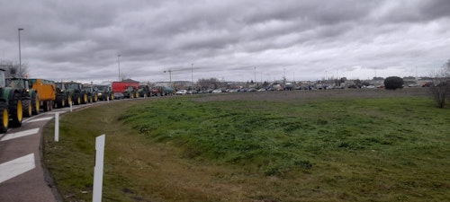 Así te hemos contado la manifestación de los agricultores y ganaderos de este jueves