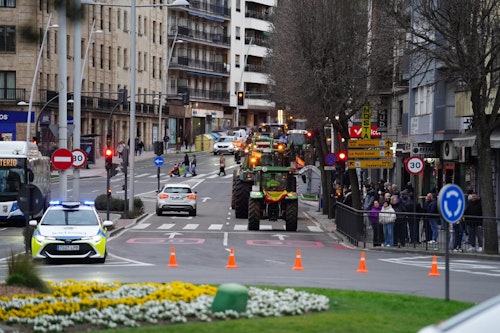Así te hemos contado la manifestación de los agricultores y ganaderos de este jueves
