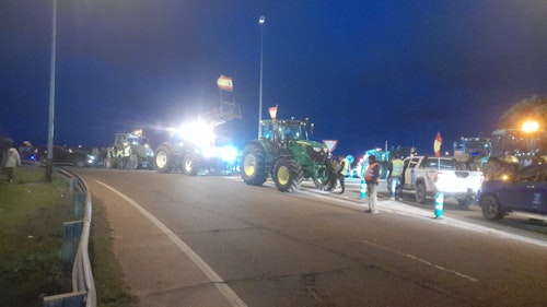Así te hemos contado la manifestación de los agricultores y ganaderos de este jueves