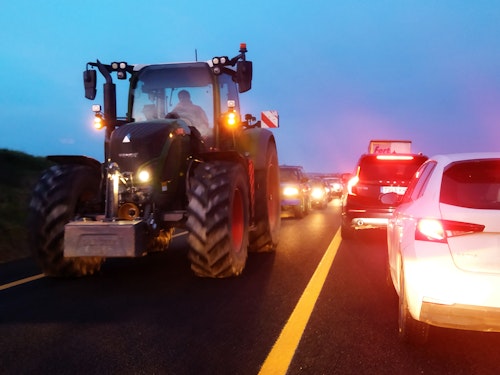 Así hemos narrado el cuarto día de protestas agrarias en Extremadura