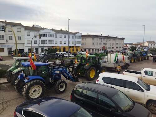 Así hemos narrado el cuarto día de protestas agrarias en Extremadura