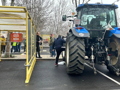 Así te hemos contado en directo las protestas agrarias de hoy miércoles en Salamanca