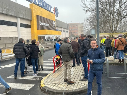 Así te hemos contado en directo las protestas agrarias de hoy miércoles en Salamanca