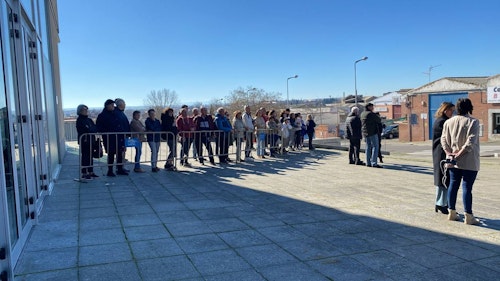 La Reina Letizia derrocha simpatía en Salamanca