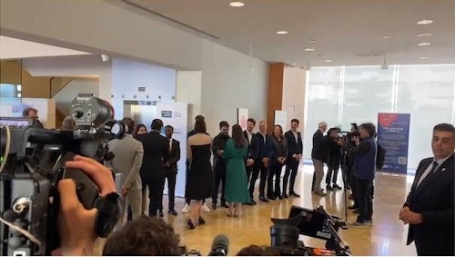 La Reina Letizia derrocha simpatía en Salamanca