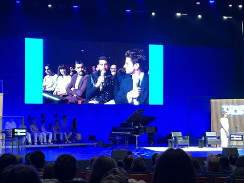 La Reina Letizia derrocha simpatía en Salamanca
