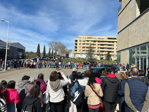 La Reina Letizia derrocha simpatía en Salamanca
