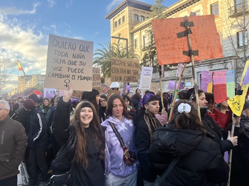 En directo | Manifestación del 8M en Granada