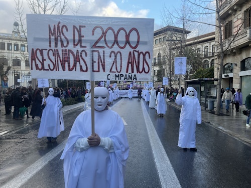 En directo | Manifestación del 8M en Granada