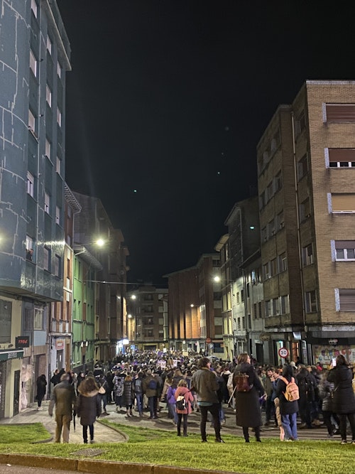 Así han sido las manifestaciones por el Día de la Mujer en Asturias