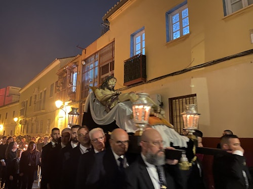 Viernes de Dolores, jornada de tradición cofrade en Málaga