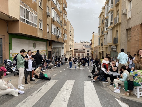 La lluvia afecta a dos procesiones y empaña un Domingo de Ramos sin seis cofradías en la calle