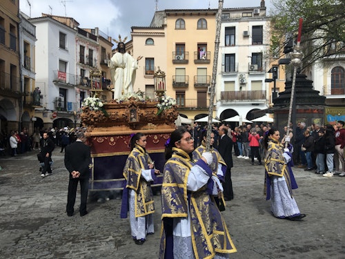 Así hemos narrado el Domingo de Resurrección en Extremadura