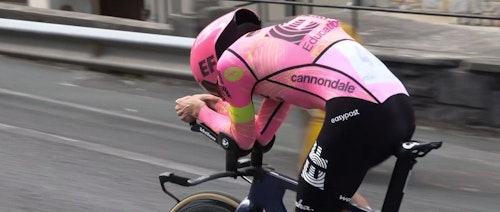 Así hemos contado la crono de Irún ganada por Roglic