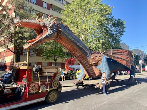 Así hemos narrado el desfile de San Jorge en Cáceres